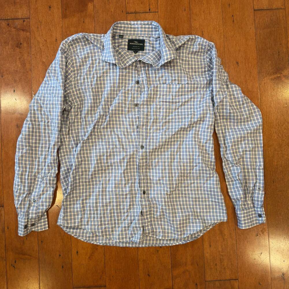 Rodd & Gunn Original Fit Long Sleeve Button-Down Plaid Shirt